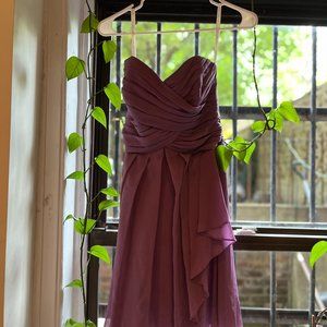 David's bridal maid of honor dress